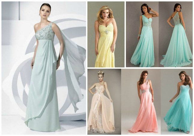 Как выбрать ткань для вечернего платья