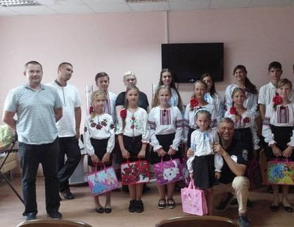 «Текстиль-Контакт» организовал отдых детей из «серой» зоны Донбасса