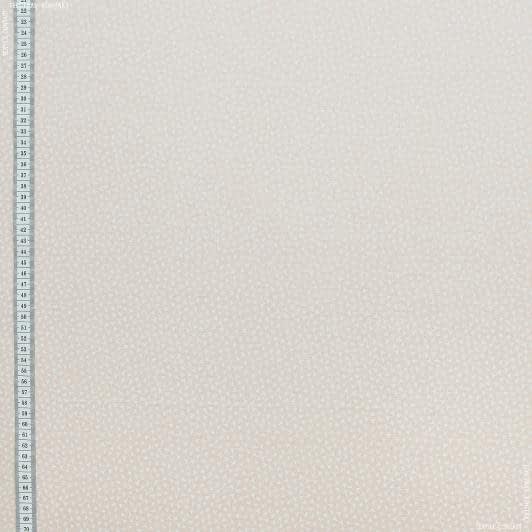 Ткани для декоративных подушек - Экокоттон куриные лапки молочный,фон св.коралл