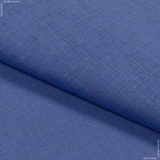 Ткани для столового белья - Ткань льняная фиолет