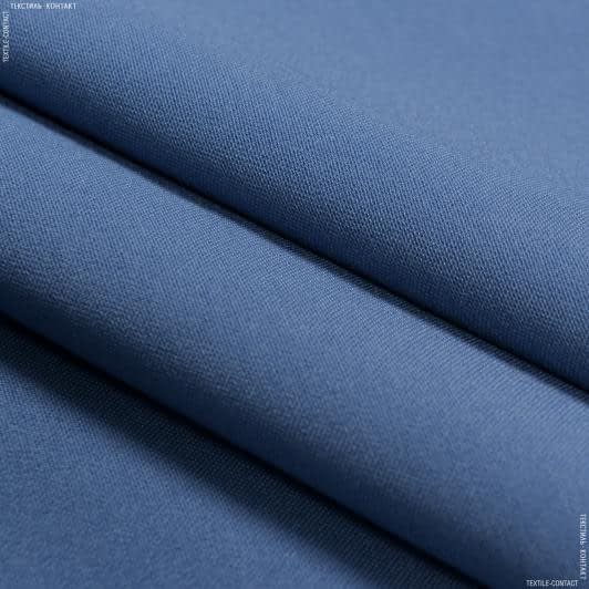 Тканини портьєрні тканини - Декоративна тканина Канзас т.блакитний