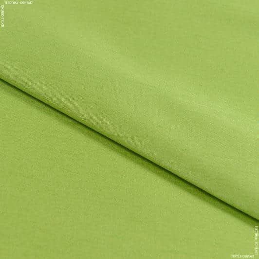 Ткани для пиджаков - Тафта чесуча салатовая