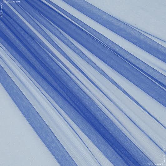 Тканини гардинні тканини - Мікросітка Енжел колір волошка