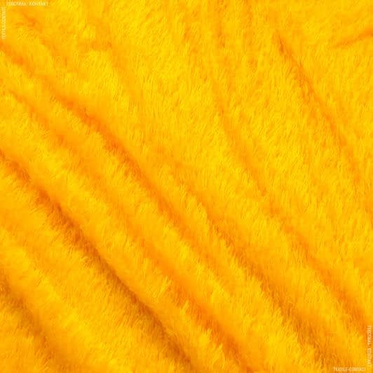Тканини для покривал - Хутро травка золотий
