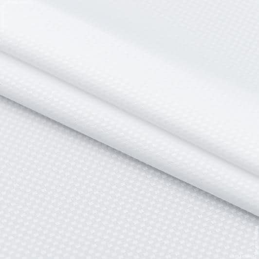 Тканини для столової білизни - Тканина для скатертин жакард Етамін /ETAMIN біла
