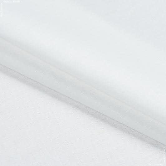 Тканини для скатертин - Тканина напівльняна біла