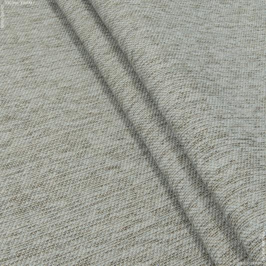Ткани для рюкзаков -  шенилл  меланж таха т.серый,беж,св. лазурь