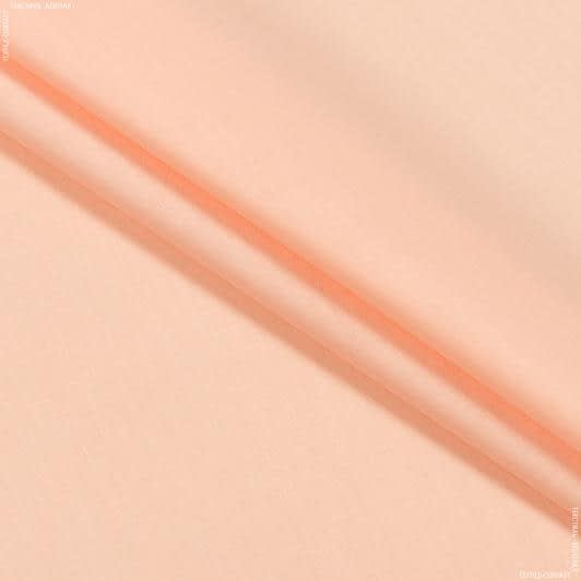 Ткани для постельного белья - Бязь гладкокрашенная  RАNFORCE LUX персиковый
