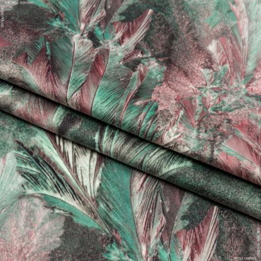 Ткани портьерные ткани - Декоративная ткань  фарид степная трава/farid  /зеленый-фрез