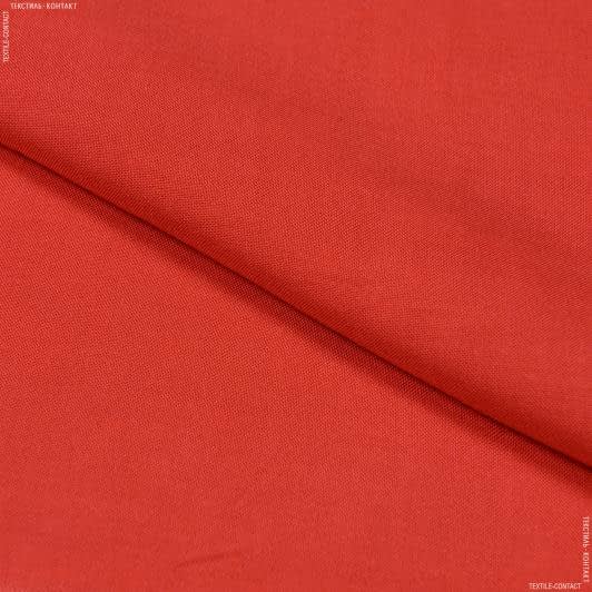 Ткани для платьев - Штапель Фалма красный