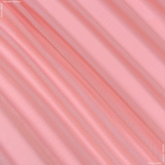 Тканини гардинні тканини - Тюль вуаль колір рожевий піон