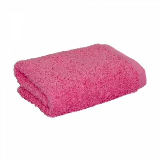 Тканини махрові рушники - Рушник махровий 40х70 рожевий
