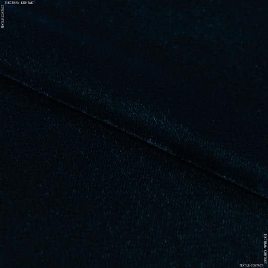 Ткани для пиджаков - Бархат айс темно-зеленый