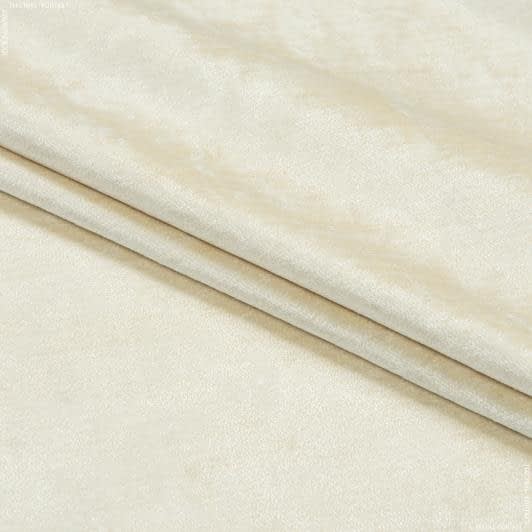 Тканини для декоративних подушок - Шеніл Лаурен/LAURENZ  крем