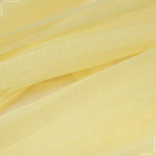 Ткани для тюли - Тюль Луса лимон утяж.