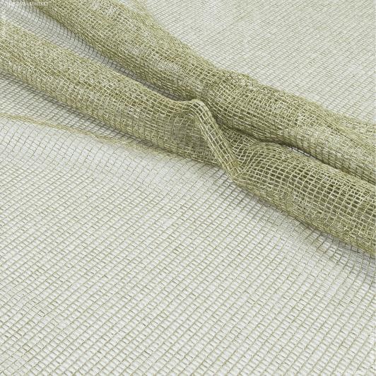 Тканини гардинні тканини - Тюль-сітка з обважнювачем герда меланж