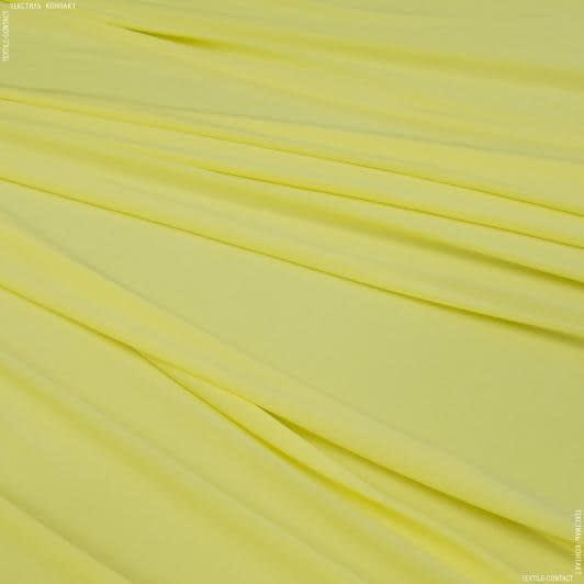 Ткани для платьев - Трикотаж холодная вискоза желтый