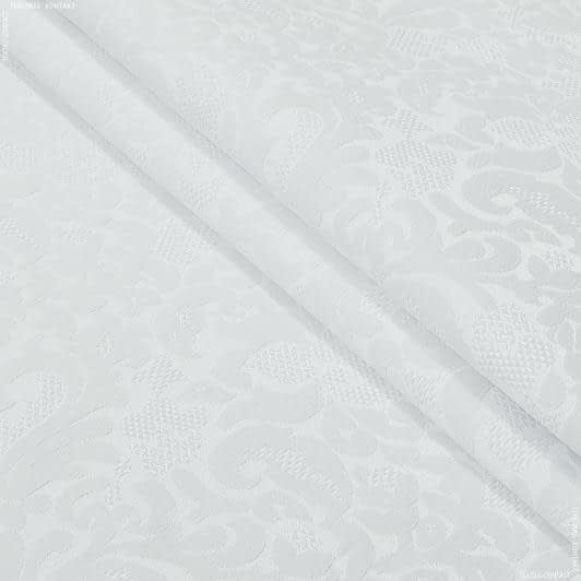 Ткани портьерные ткани - Декоративная ткань  рапсодия / белый  