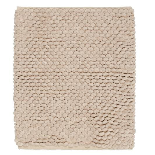 Ткани коврики - Коврик для ванной "Solo" бежевый 60х90 см