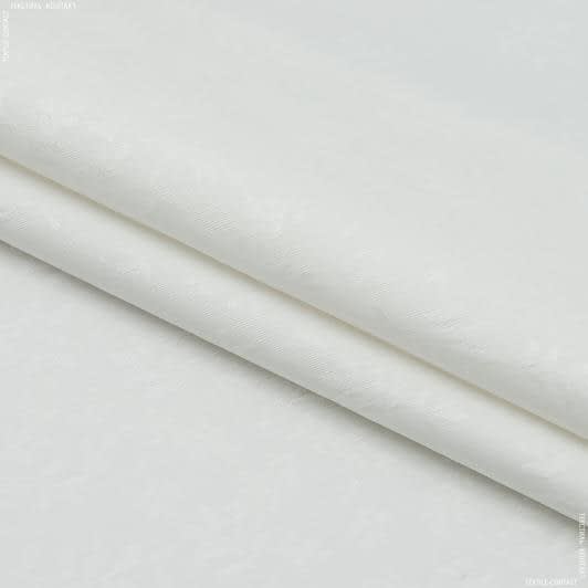 Ткани для скатертей - Ткань с акриловой пропиткой Карузо/CARUSO молочная