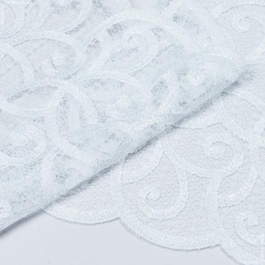 Тканини для одягу - Мереживо біле 19см