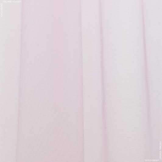 Ткани ненатуральные ткани - Тюль Донер-блеск  розовый с утяжелителем