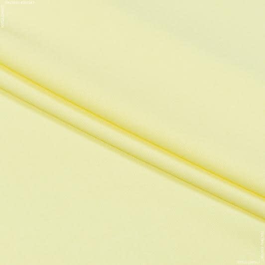 Тканини для суконь - Платтяний твіл світло-жовтий