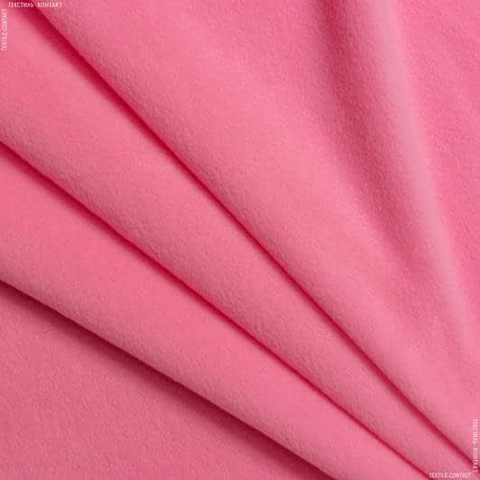 Ткани атлас/сатин - Флис-260 розовый