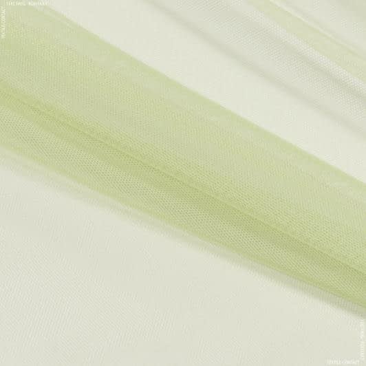 Тканини гардинні тканини - Тюль сітка Грек / GREK колір липа