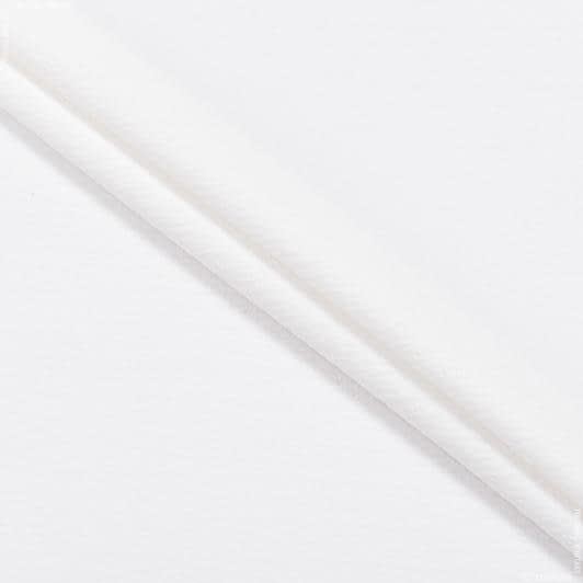 Ткани стрейч - Костюмный креп стрейч молочный