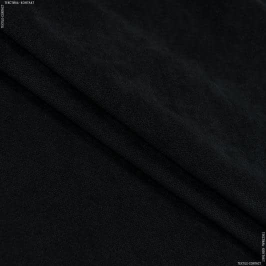 Ткани портьерные ткани - Велюр Будапешт/BUDAPEST  черный