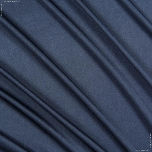 Ткани для платьев - Трикотаж жасмин тонкий темно-синий