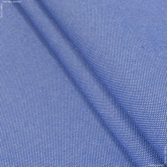 Тканини для чохлів на стільці - Декоративна тканина Оскар меланж волошка, св.сірий