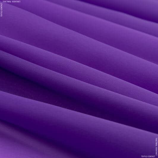 Тканини для суконь - Органза щільна темно-фіолетовий