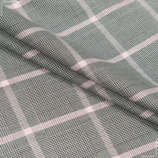 Ткани для брюк - Костюмная с люрексом серый