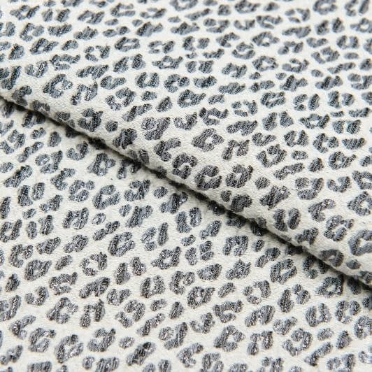 Тканини для костюмів - Костюмна фукро дрібний леопард