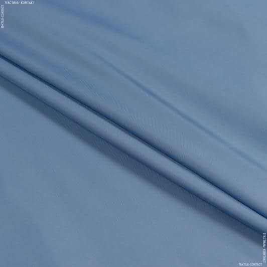 Тканини для верхнього одягу - Плащова рубі лаке темно-блакитний
