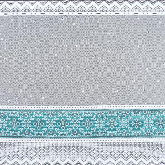 Ткани гардинные ткани - Фиранка Вишиванка 80х140 см