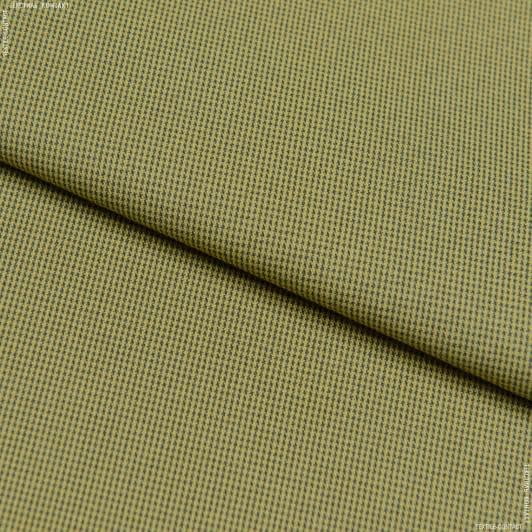 Тканини для одягу - Котон стрейч жовтий-гірчичний