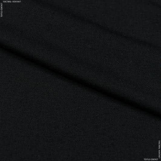 Тканини для спортивного одягу - Футер-стрейч 2х-нитка чорно-коричневый