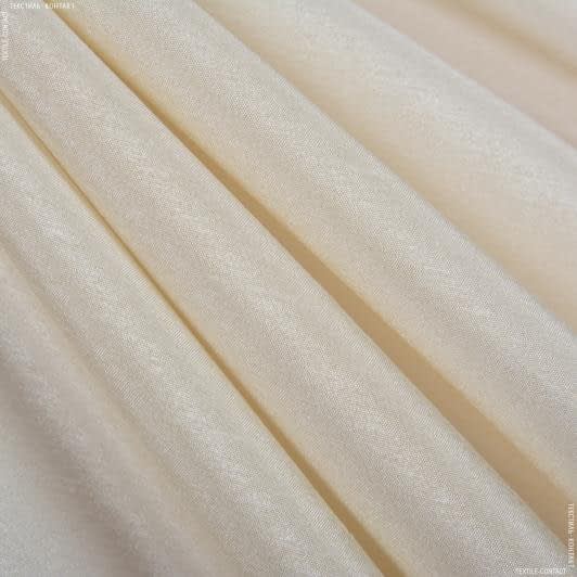 Тканини портьєрні тканини - Декоративна тканина тафта Лайт колір ванiль