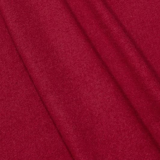 Тканини для пальт - Пальтовий трикотаж букле червоний