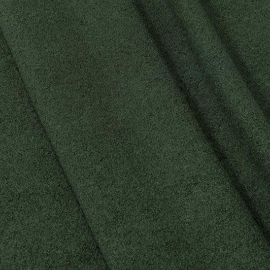 Ткани для верхней одежды - Пальтовое букле баритон темный хаки