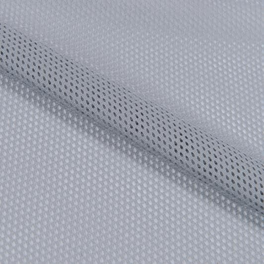 Ткани для спортивной одежды - Сетка трикотажная серый