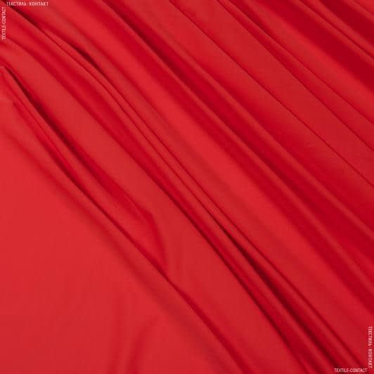 Тканини для спортивного одягу - Трикотаж біфлекс матовий червоно-помаранчевий