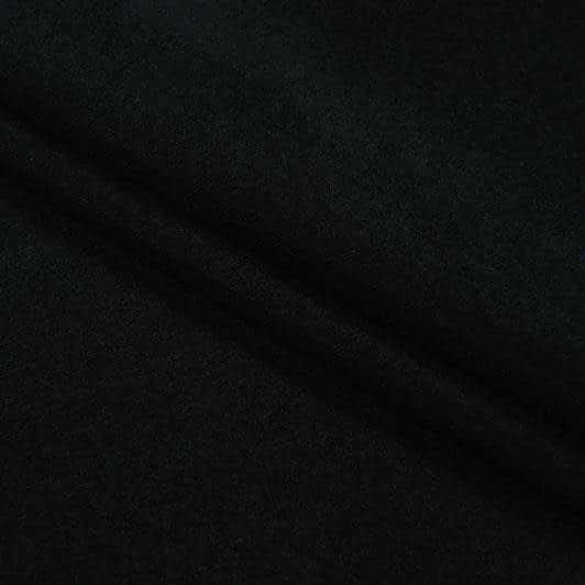 Ткани для декоративных подушек - Трикотаж-липучка черная