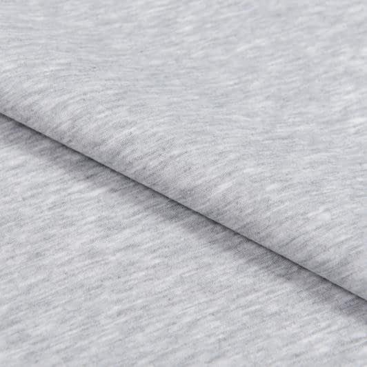 Ткани для спортивной одежды - Трикотаж дайвинг-неопрен серый меланж
