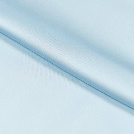 Ткани для платьев - Шелк искусственный стрейч светло-голубой