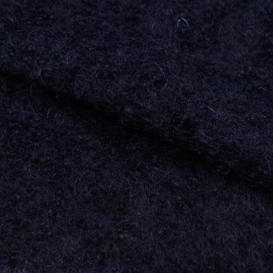 Тканини букле - Пальтовабукле синьо-фіолетова