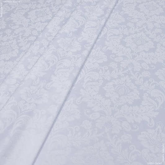 Ткани портьерные ткани - Декоративная ткань Тренто / TRENTO белая